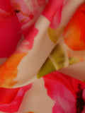 Montreux Fabrics Warm Toned Roses pink jersey fabric, UK version