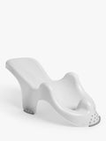 John Lewis baby bath seat in white for infants up to 6 months, UK version