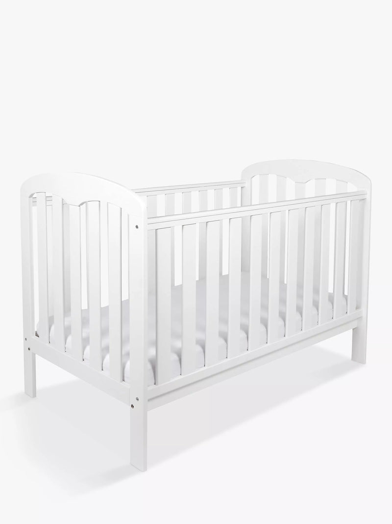 John Lewis Micro-Fresh waterproof mattress protector for cotbed, imported from the UK