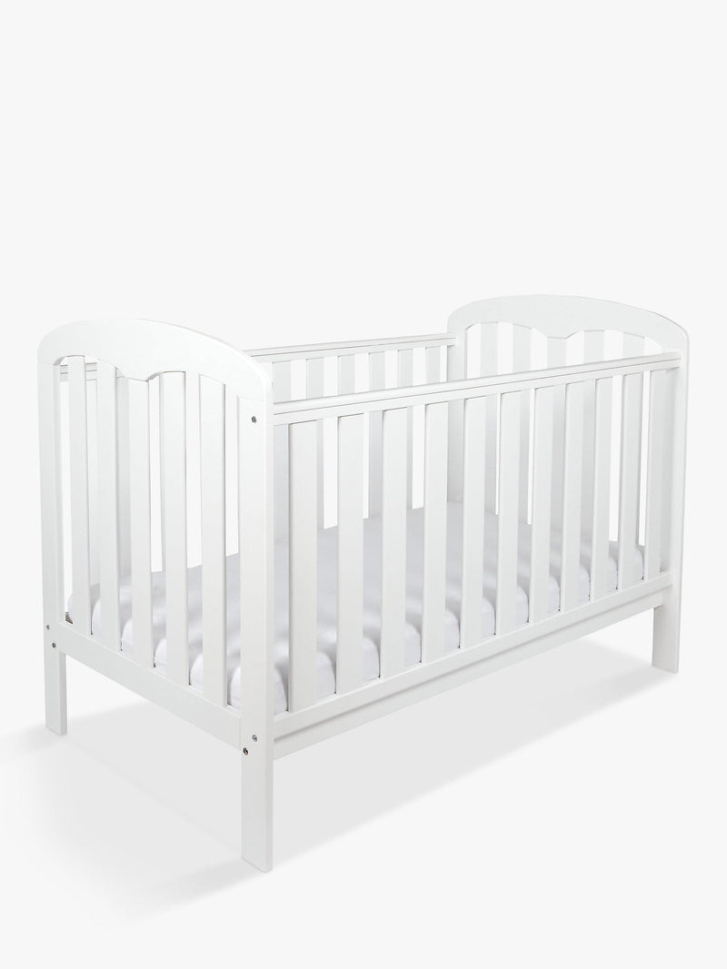 John Lewis Micro-Fresh waterproof mattress protector for cotbed, imported from the UK