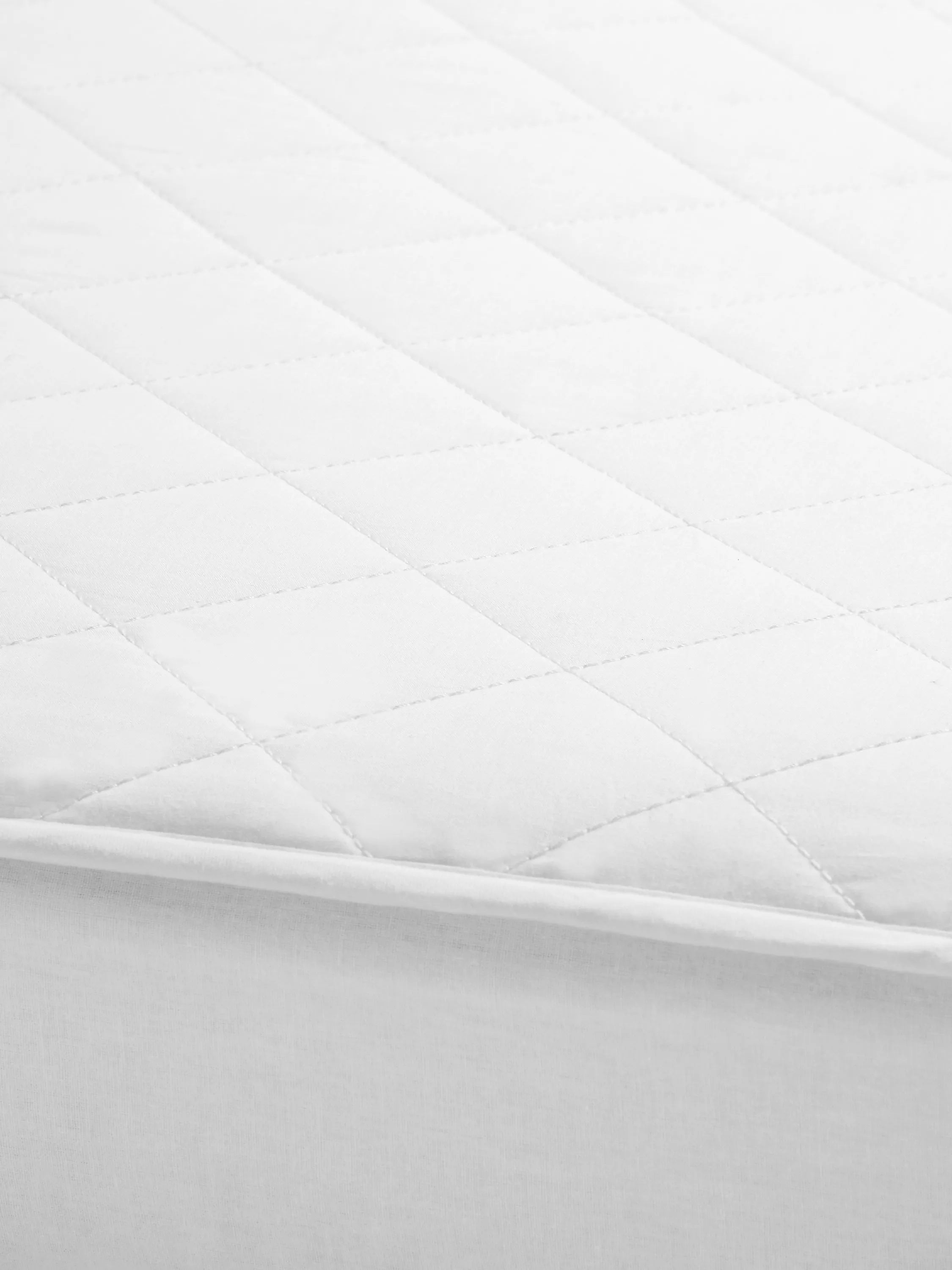 John Lewis pure cotton cot mattress protector, imported from the UK