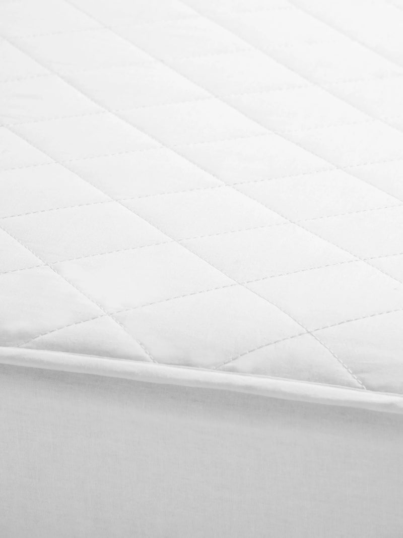 John Lewis pure cotton cot mattress protector, imported from the UK