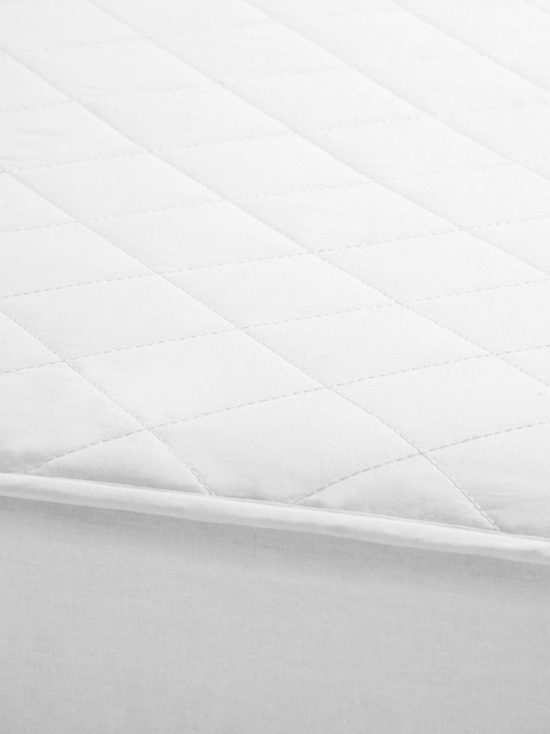 John Lewis pure cotton cot mattress protector, imported from the UK