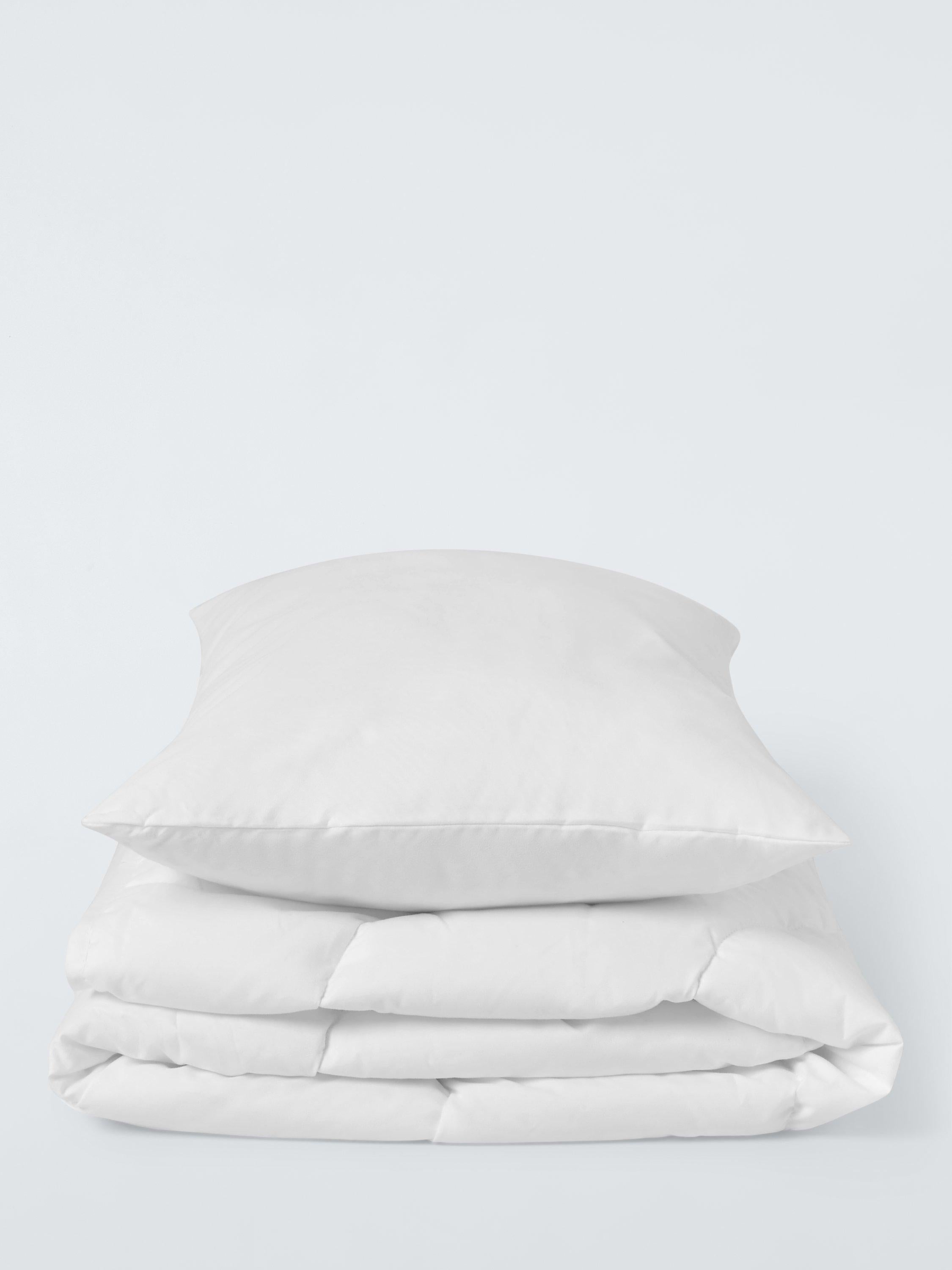 John Lewis children's soft touch washable duvet and pillow set, 4 tog, cot size, UK version