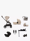 Nuna Triv NEXT Generation Pushchair, LYTL Carrycot & Pipa NEXT Car Seat with Base Bundle