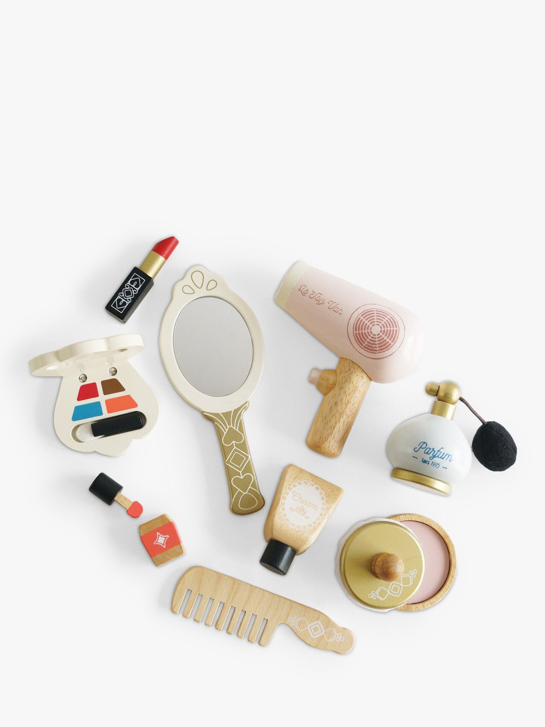 Le Toy Van Vanity Star beauty kit for pretend play, UK version