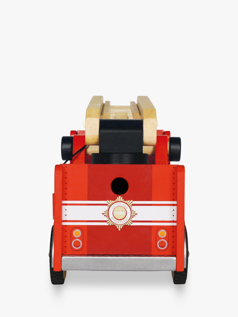 Le Toy Van retro-style wooden fire engine, UK version