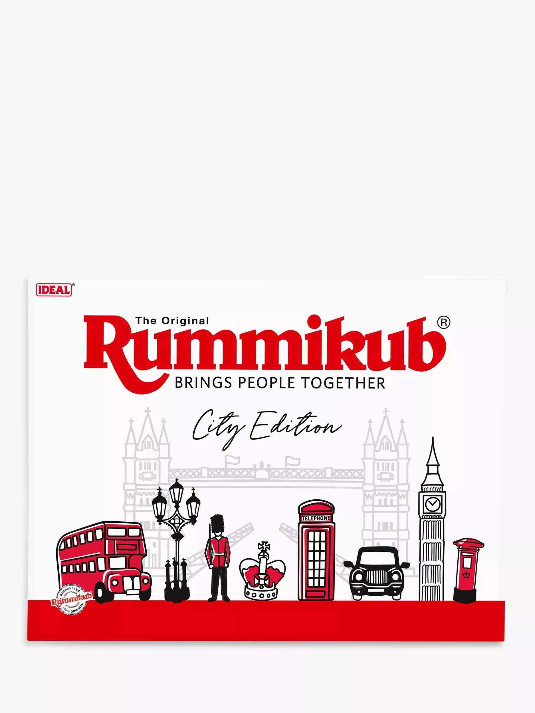 Rummikub City Edition tile strategy game, imported from the UK