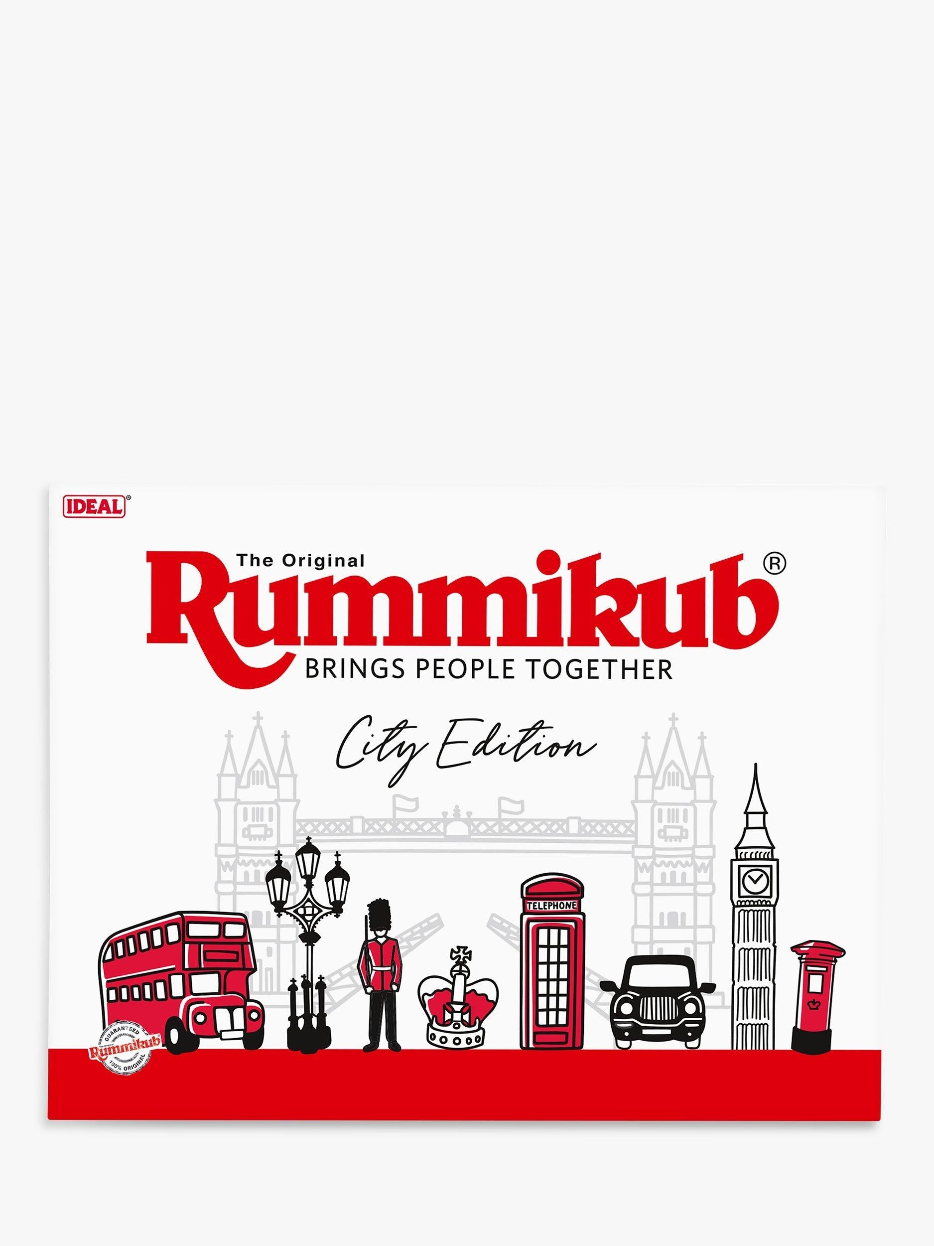 Rummikub City Edition tile strategy game, imported from the UK