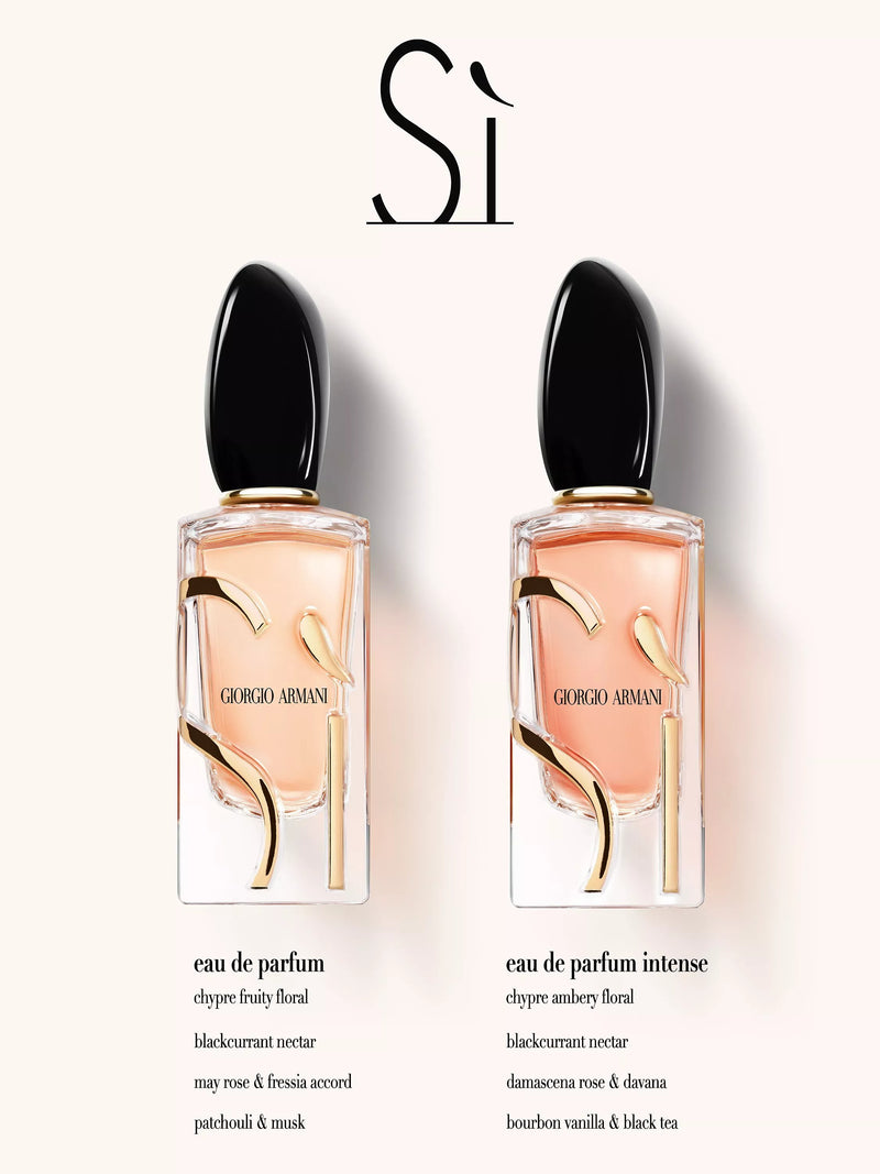 Giorgio Armani Sì Eau de Parfum refill 100ml (British brand)