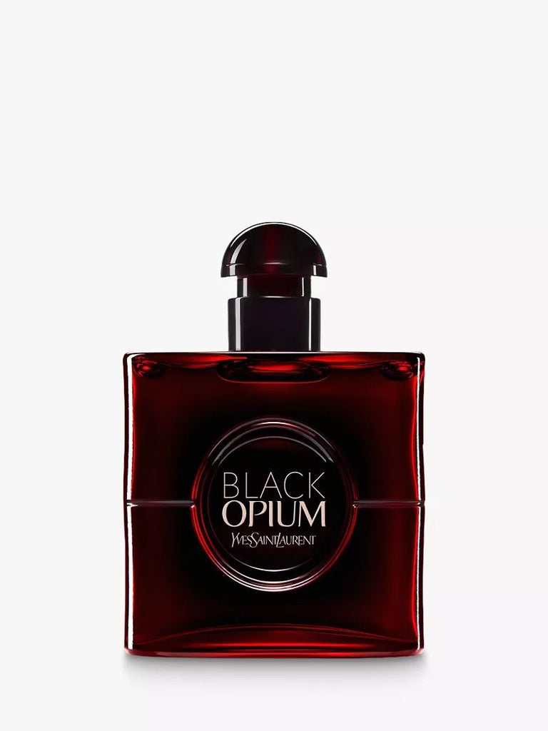 Yves Saint Laurent Black Opium Eau de Parfum Over Red