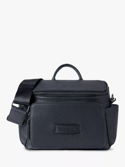 John Lewis BabaBing! Isla Vegan Leather Changing Bag - Black- Buy online at McGrocer