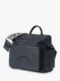 BabaBing Isla Vegan Leather Changing Bag Black - British product