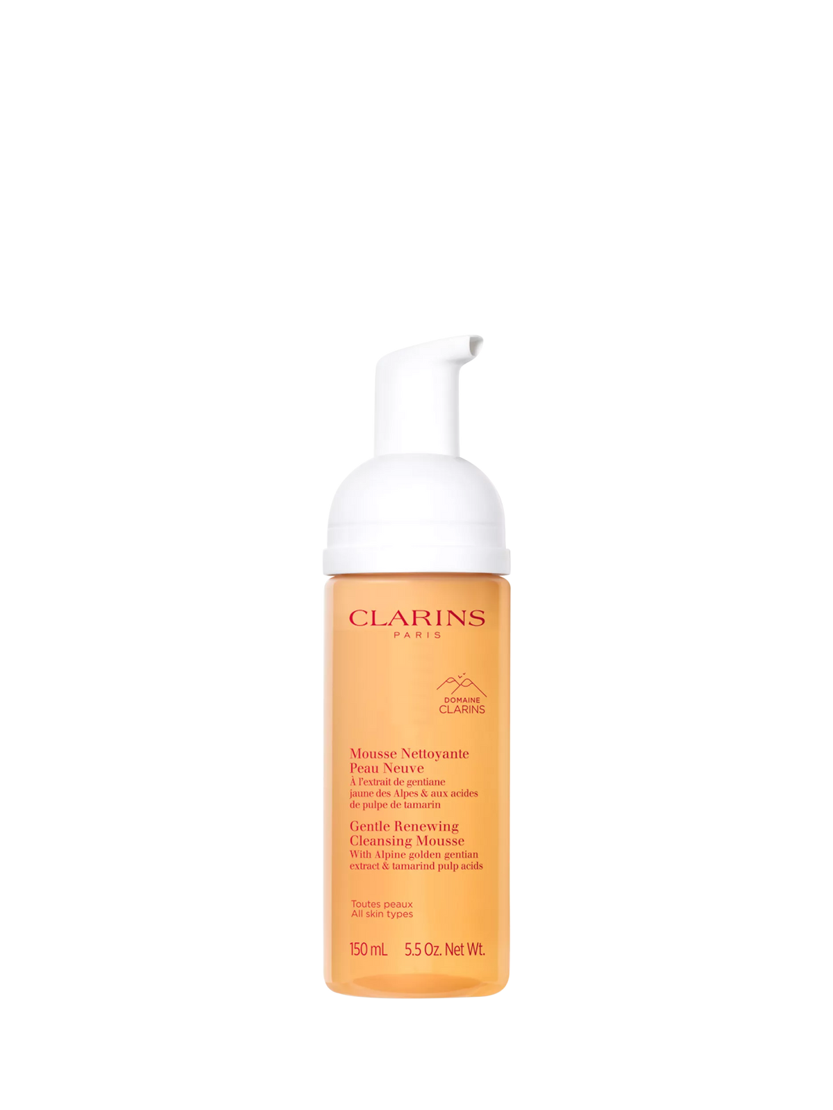 Clarins Gentle Renewing Cleansing Mousse 150ml - British product