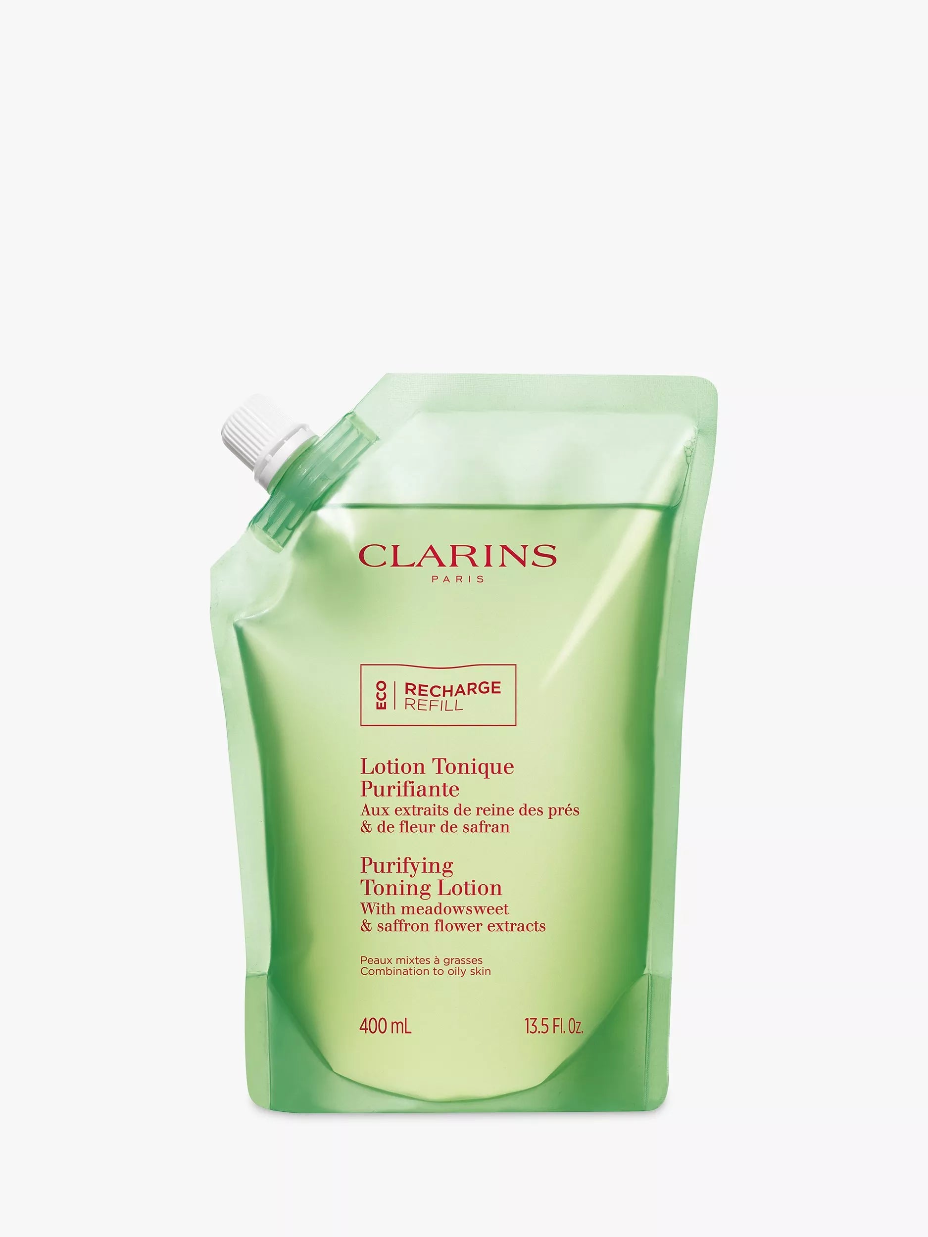 Clarins Purifying Toning Lotion Refill 400ml - British product