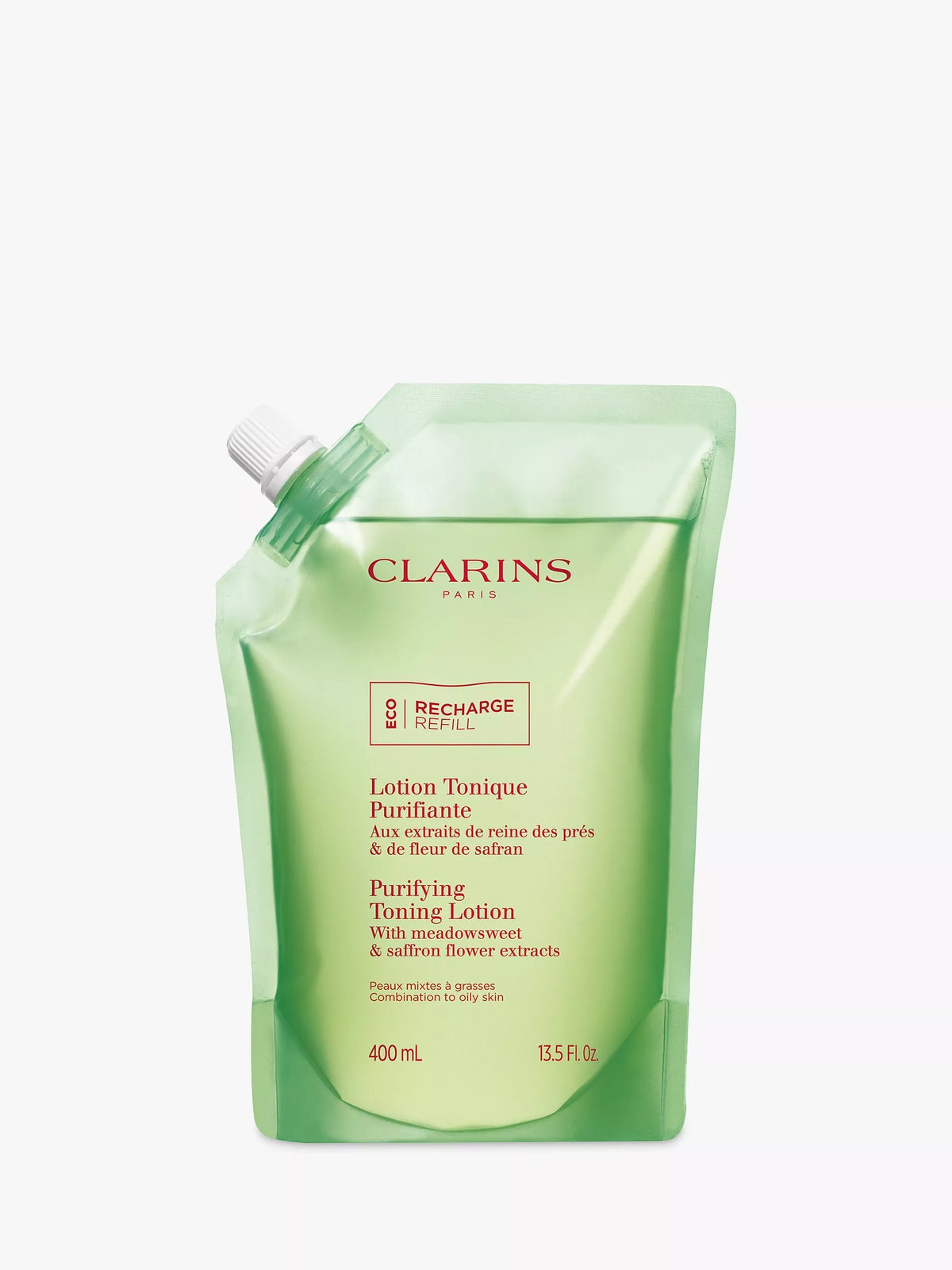 Clarins Purifying Toning Lotion Refill 400ml - British product
