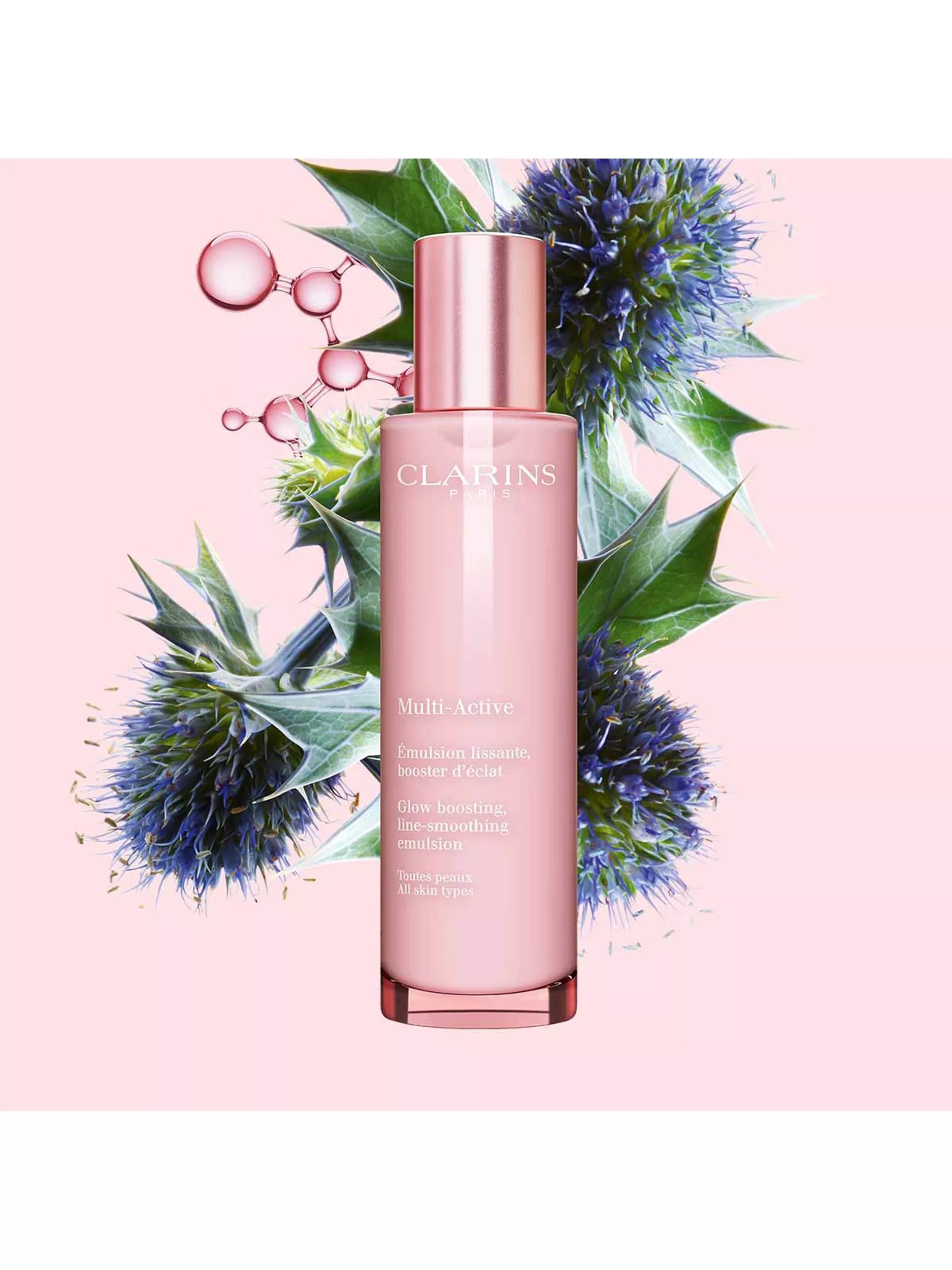 Clarins Multi-Active Emulsion 100ml skincare product, UK version