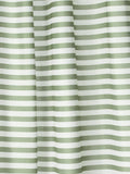 John Lewis green horizontal stripe shower curtain 180x180cm, UK version