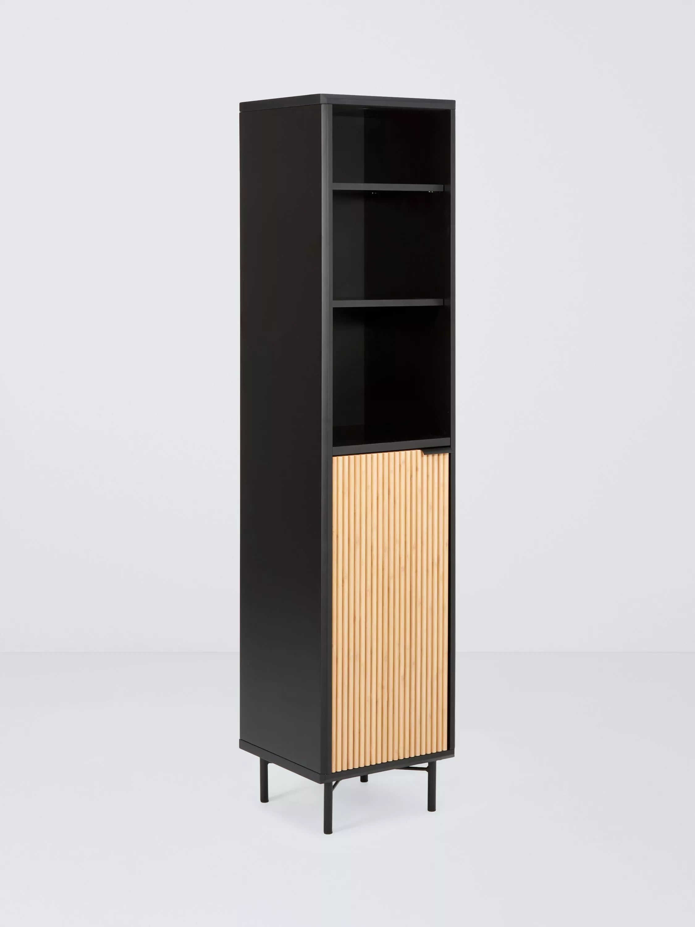 John Lewis Ridge Black Tallboy British brand