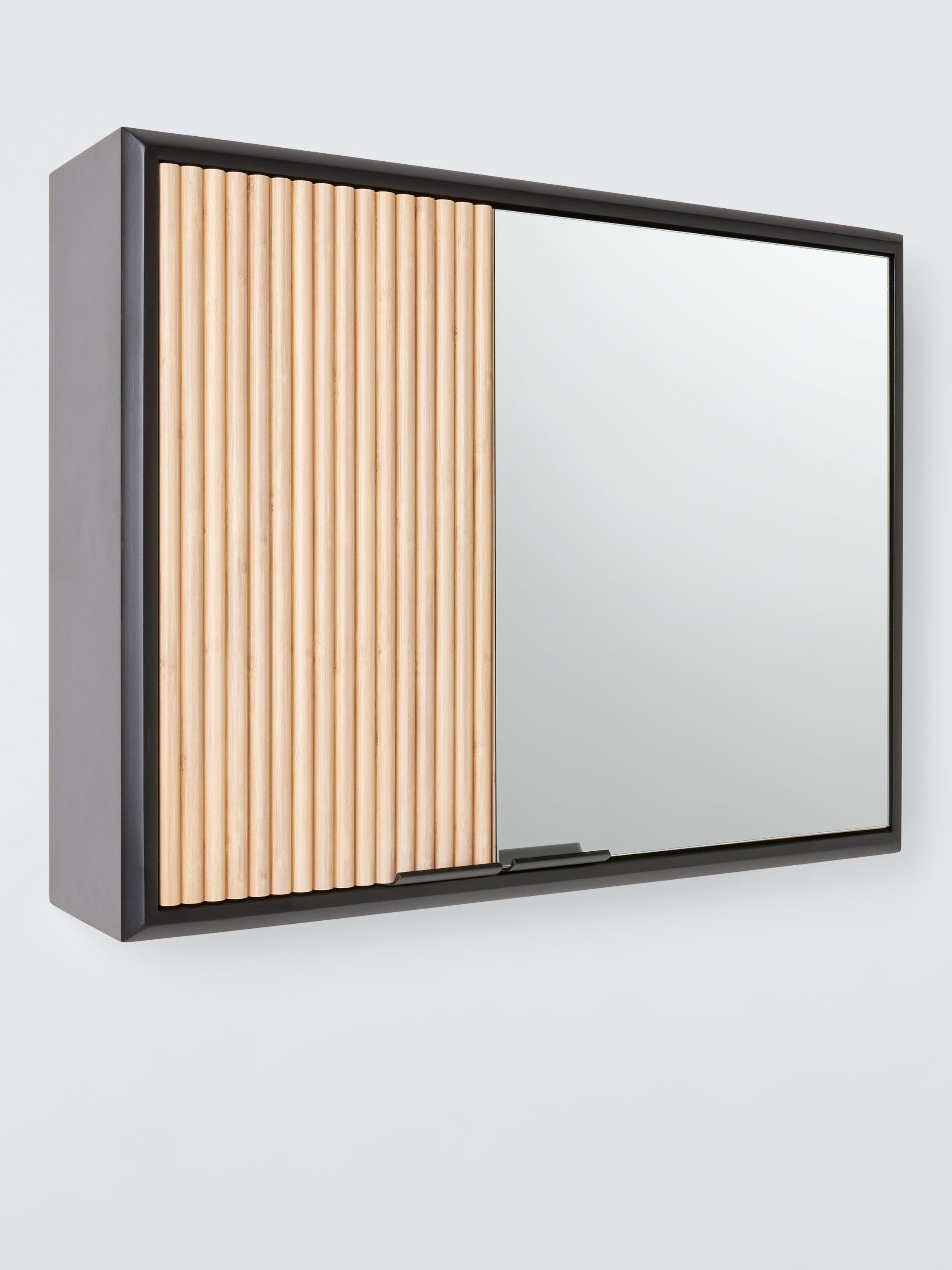 John Lewis Ridge Mirrored Cabinet black, UK version
