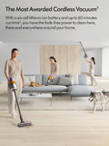 Dyson cordless vacuum cleaner V15 Detect Absolute in yellow and nickel - British product