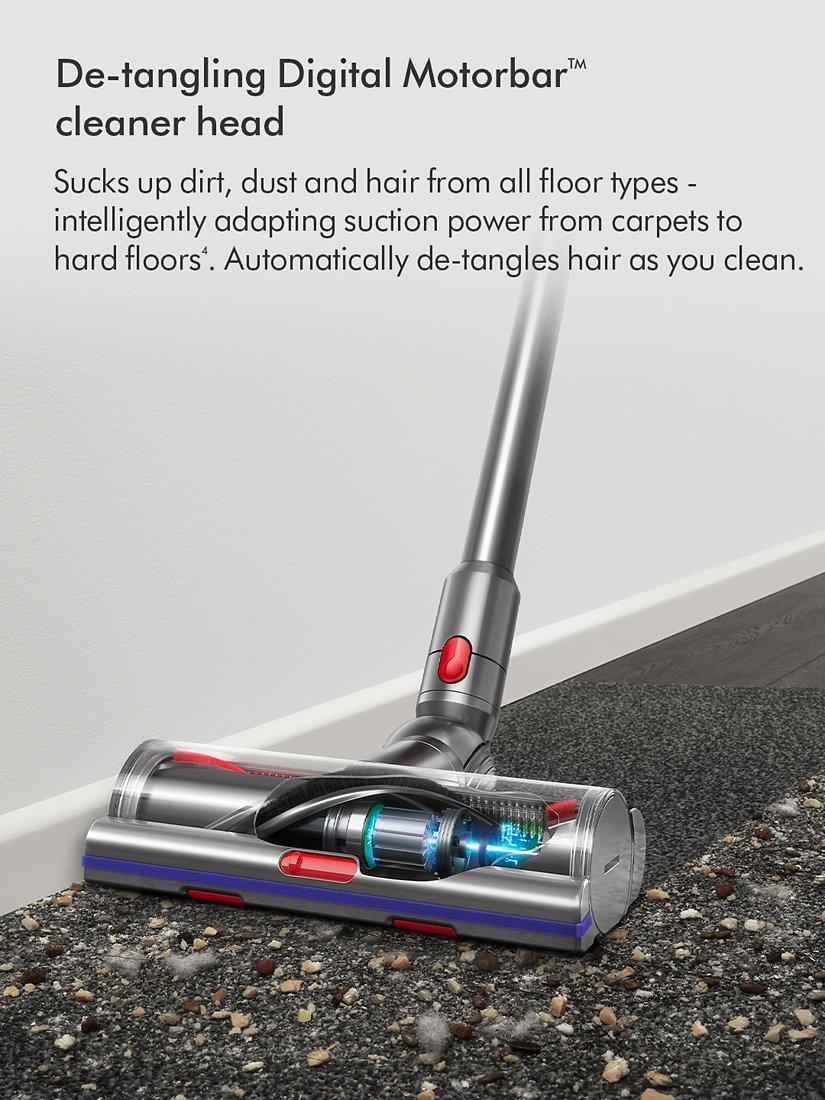 Dyson cordless vacuum cleaner V15 Detect Absolute in yellow and nickel - British product