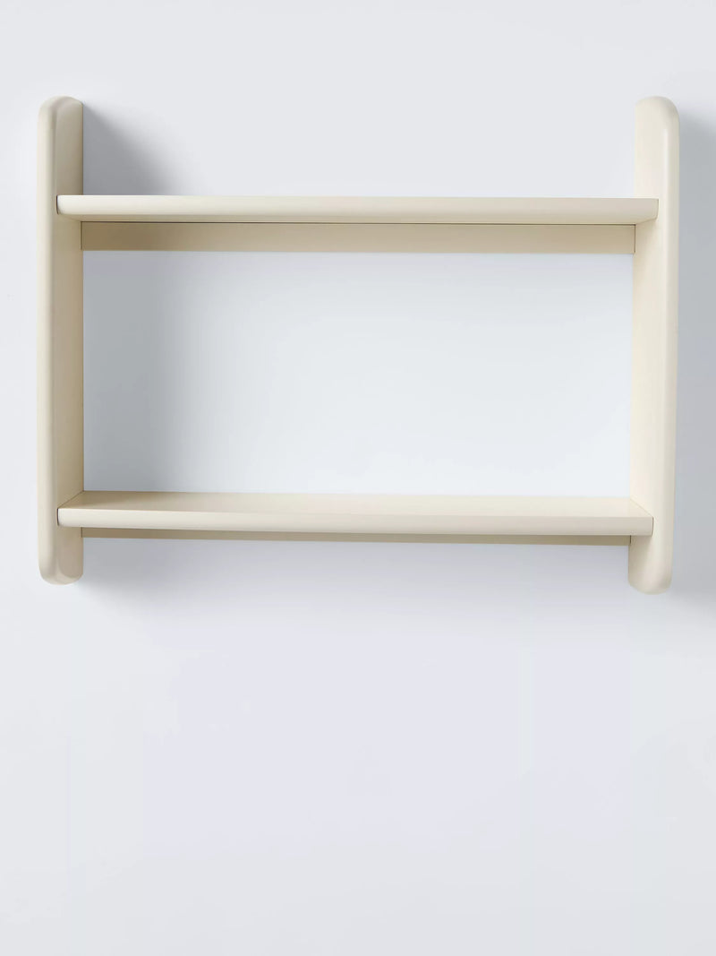 John Lewis Skim Double Wall Shelf Natural - British product
