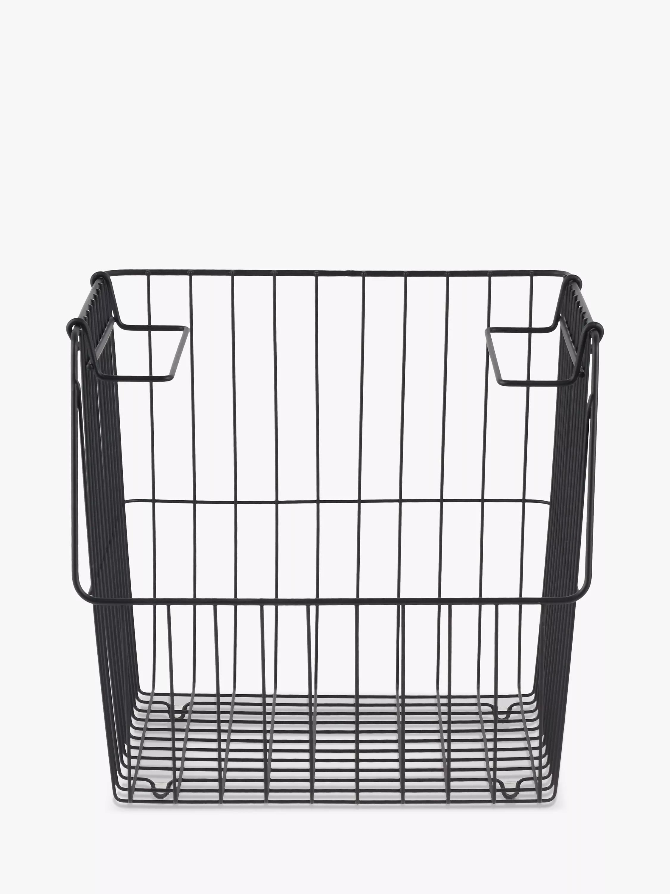 John Lewis stacking wire storage basket large, UK version