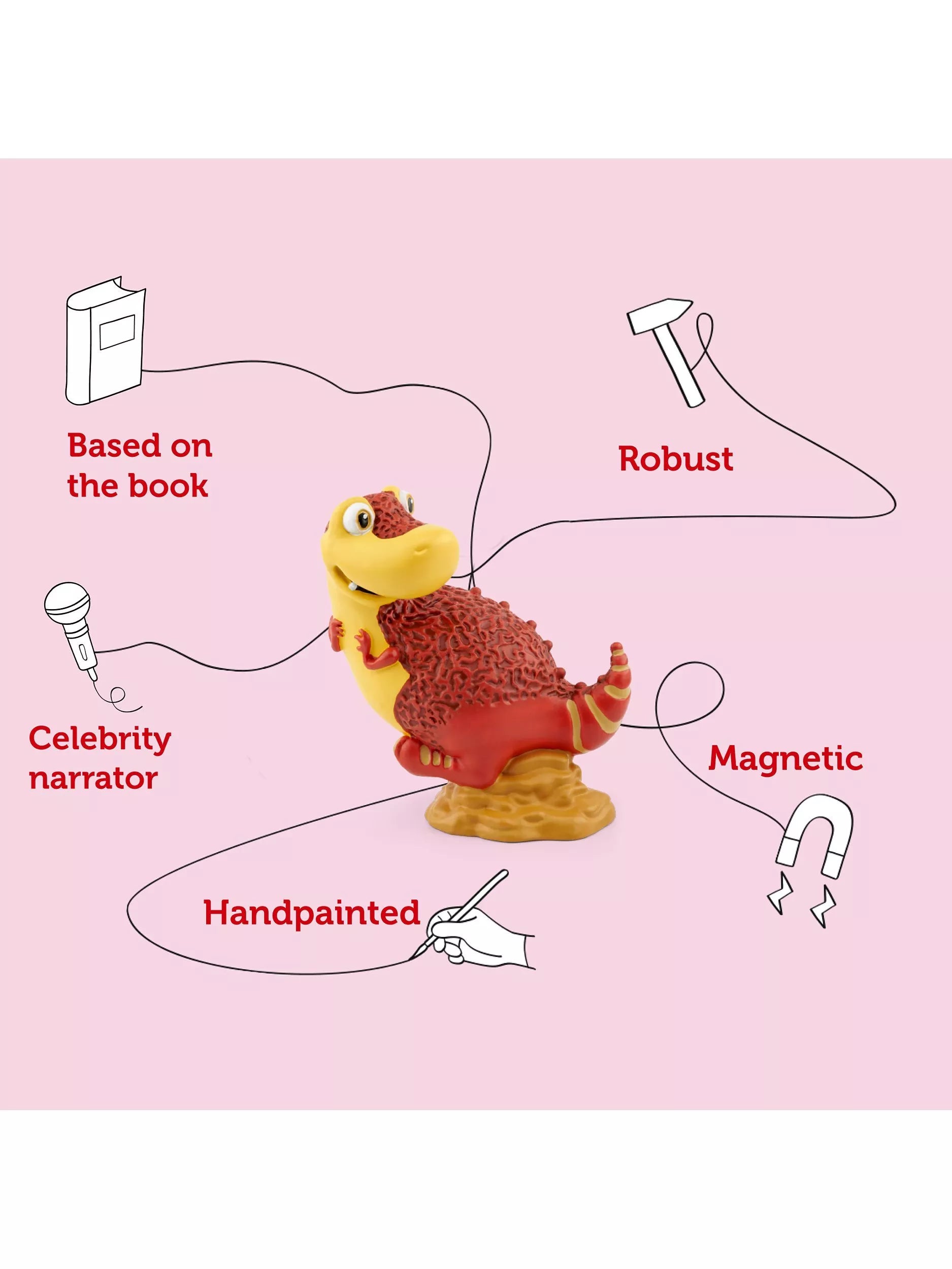 tonies Dinosaur That Pooped Tonie audio character (British brand)