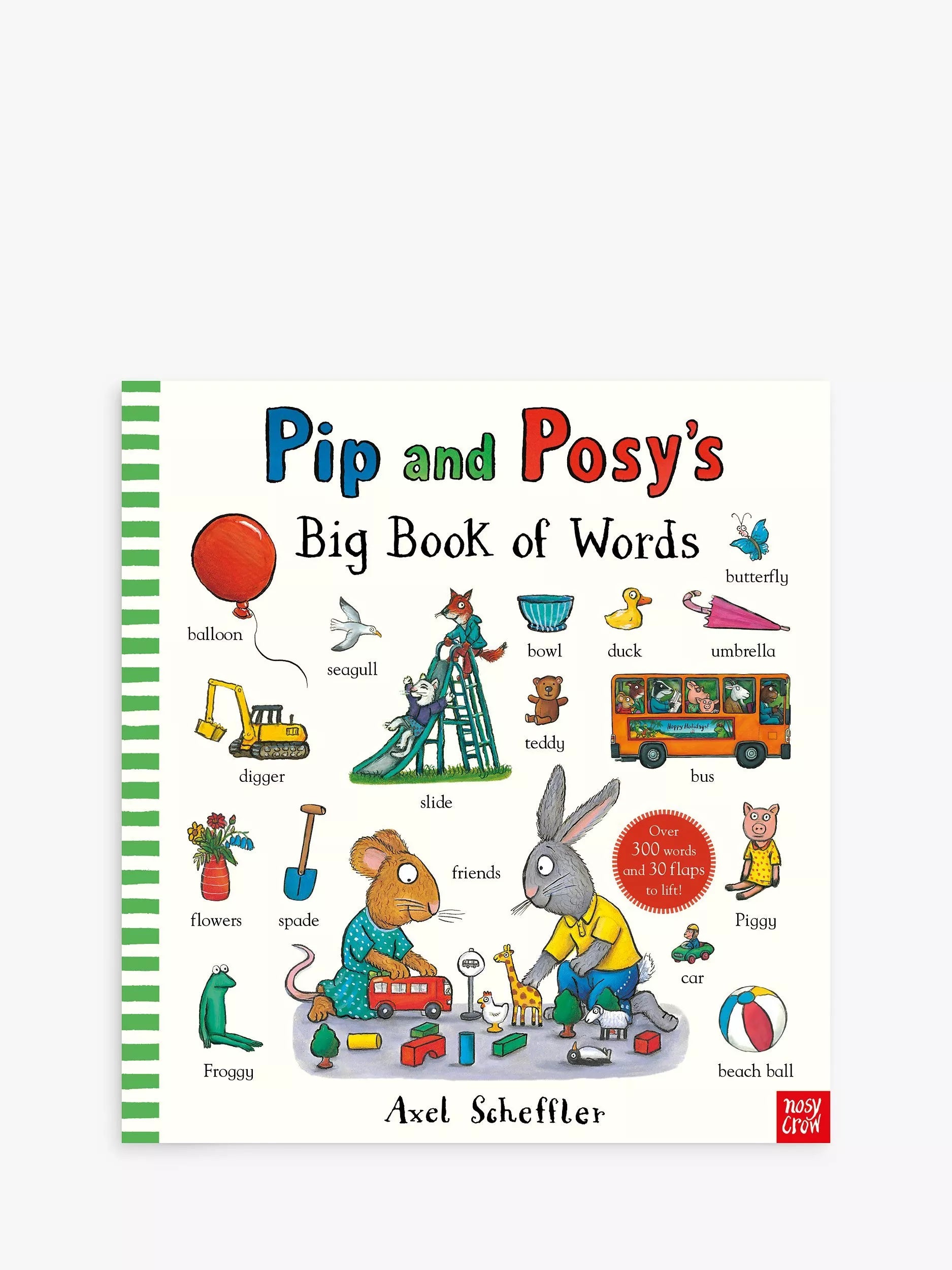 Nosy Crow Pip and Posy Big Book of Words board book, imported from the UK