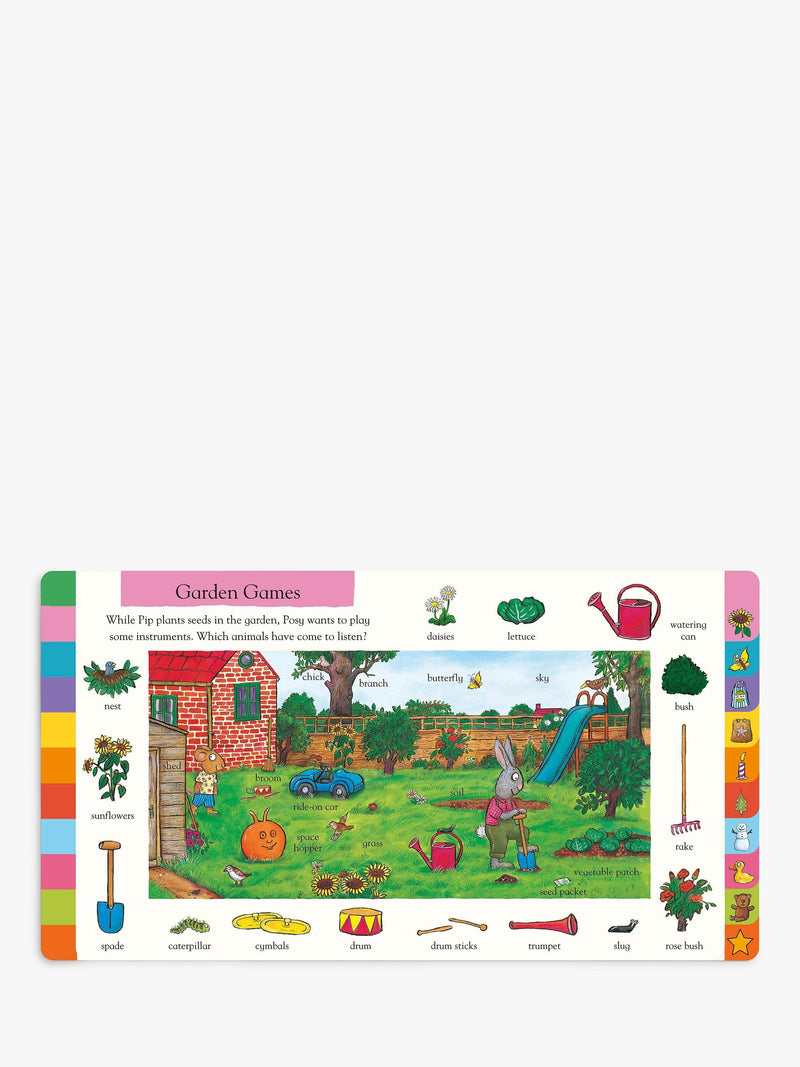 Nosy Crow Pip and Posy Big Book of Words board book, imported from the UK