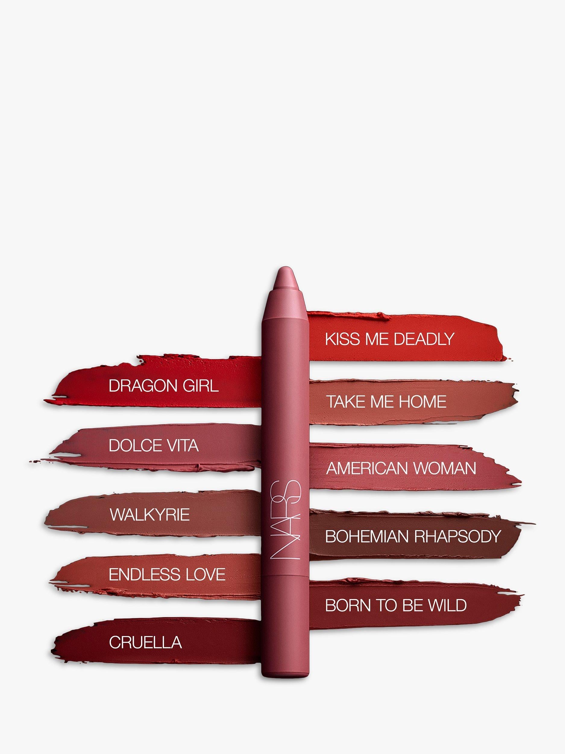 قلم شفاه NARS Powermatte عالي الكثافة 2.6 جرام، النسخة البريطانية