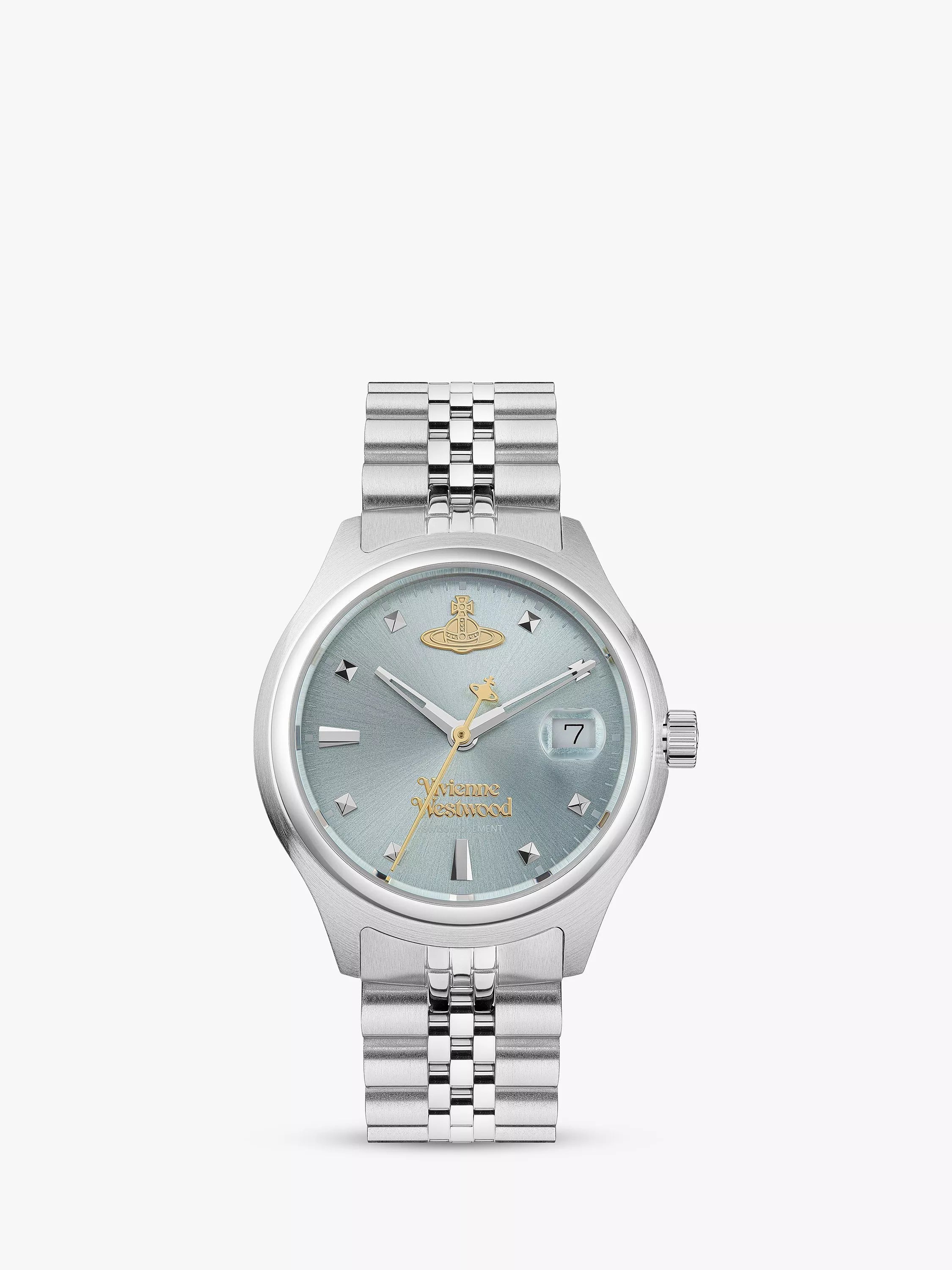 Vivienne Westwood Damen Little Camberwell Armbanduhr Blau 29mm