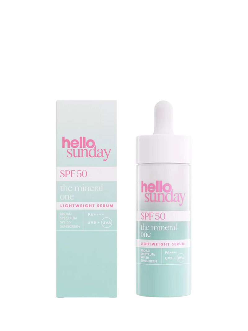 Hello Sunday The Mineral One Lightweight Serum SPF 50 30ml, UK version