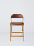 John Lewis Santino bar stool with oiled oak finish (British brand)