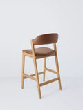 John Lewis Santino bar stool with oiled oak finish (British brand)