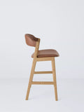 John Lewis Santino bar stool with oiled oak finish (British brand)