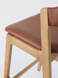 John Lewis Santino bar stool with oiled oak finish (British brand)