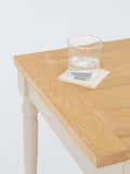 John Lewis Foxmoor side table in oak and natural finish - British product