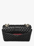 Aspinal of London Lottie Large quilted leather shoulder bag (British brand)