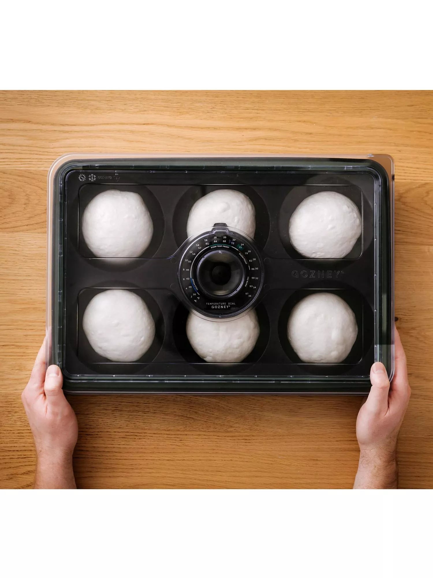 Gozney pizza oven dough tray - British product