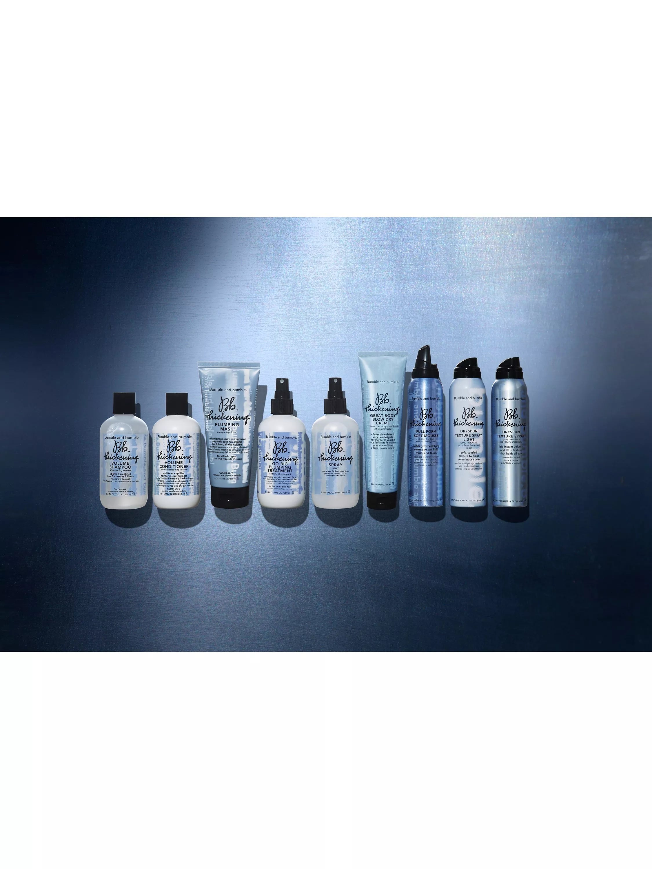 Bumble and bumble thickening dryspun texture spray 150ml - British product