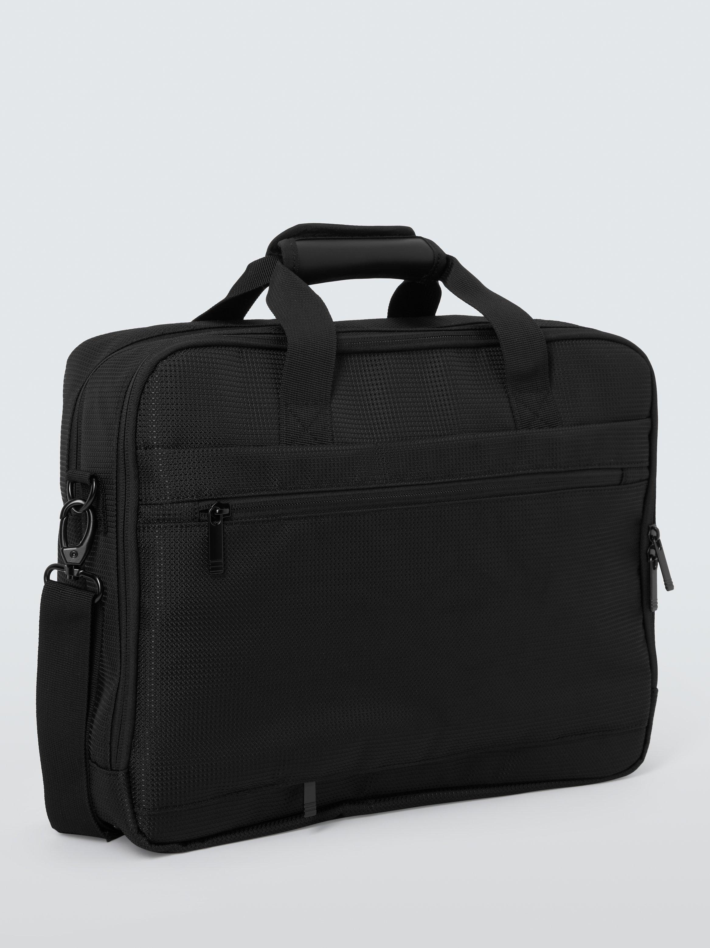 John Lewis Vienna laptop bag black, imported from the UK