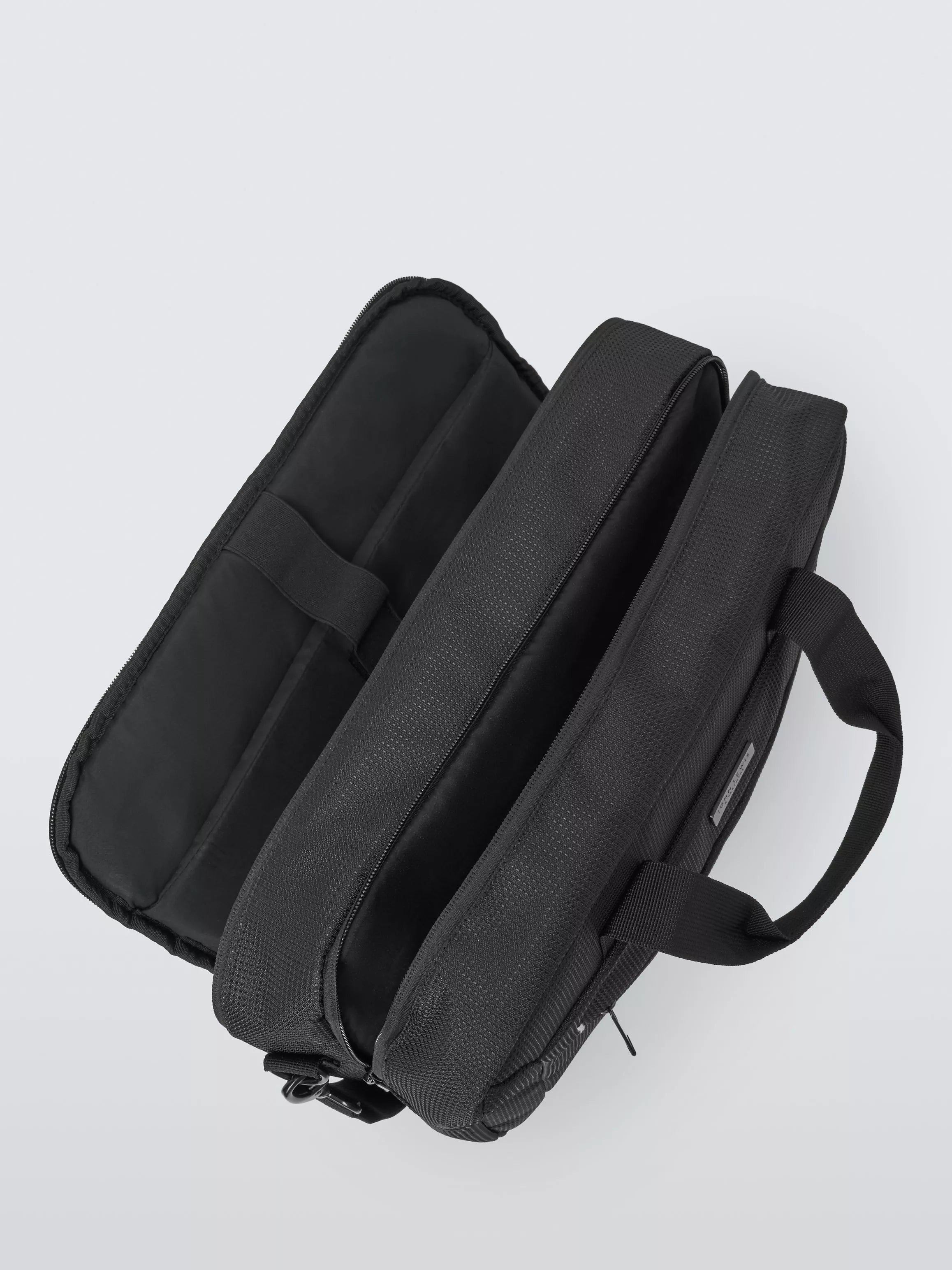 John Lewis Vienna laptop bag black, imported from the UK