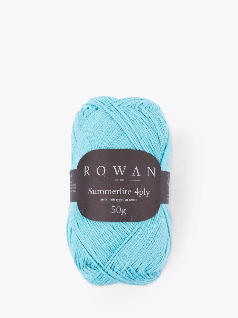 Rowan Summerlite 4 Ply Yarn, 50g, Sea Green