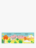 Louise Lockhart Tummy Time Safari fold-out board book - British product