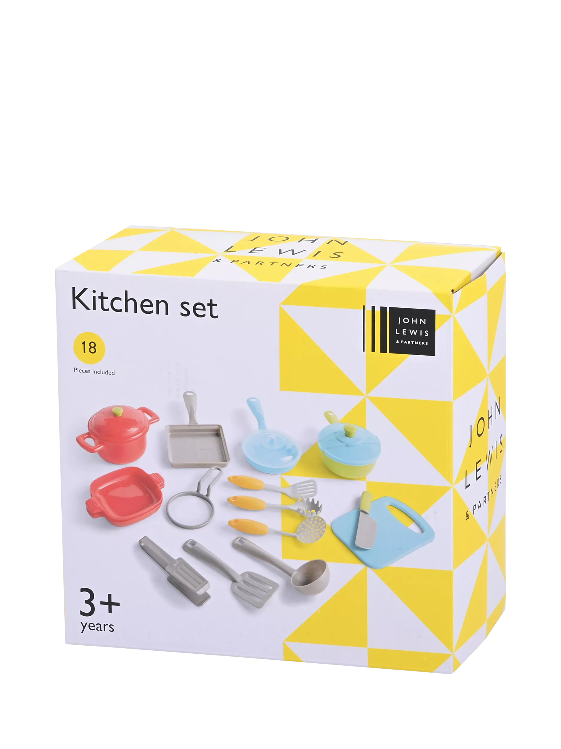 John Lewis children's 18-piece toy kitchen set, UK version