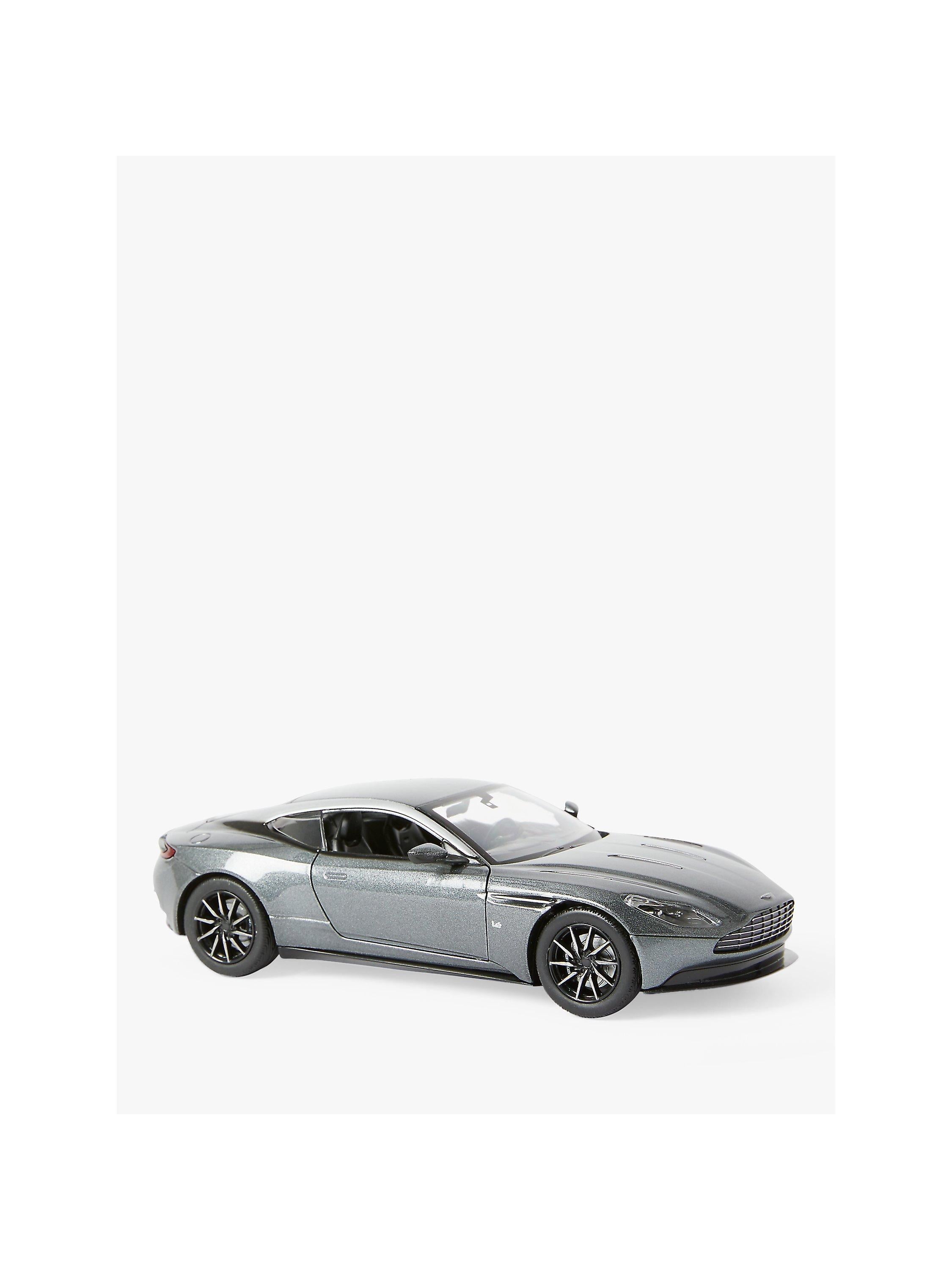 John Lewis toy Aston Martin car grey die-cast plastic, UK version