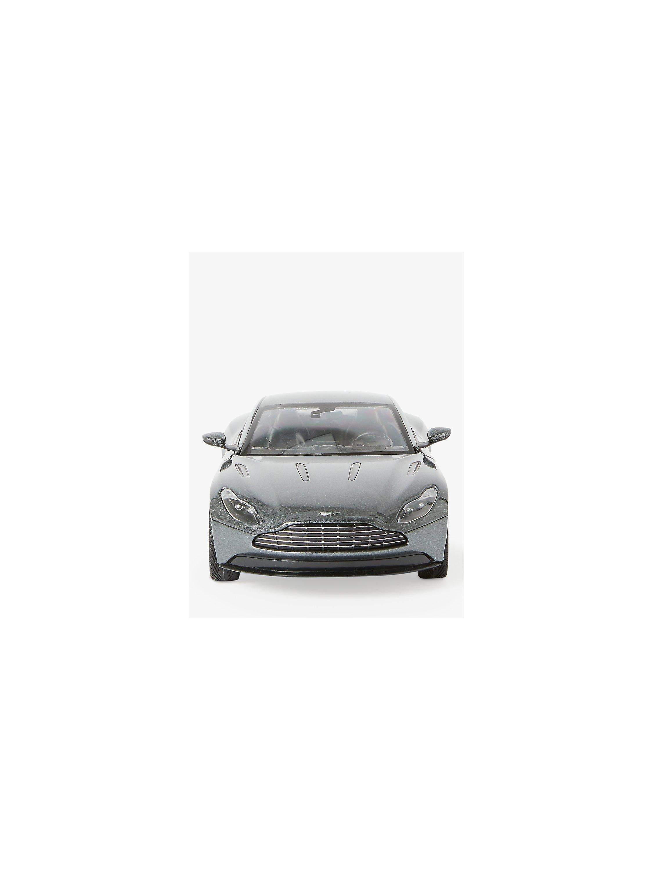 John Lewis toy Aston Martin car grey die-cast plastic, UK version