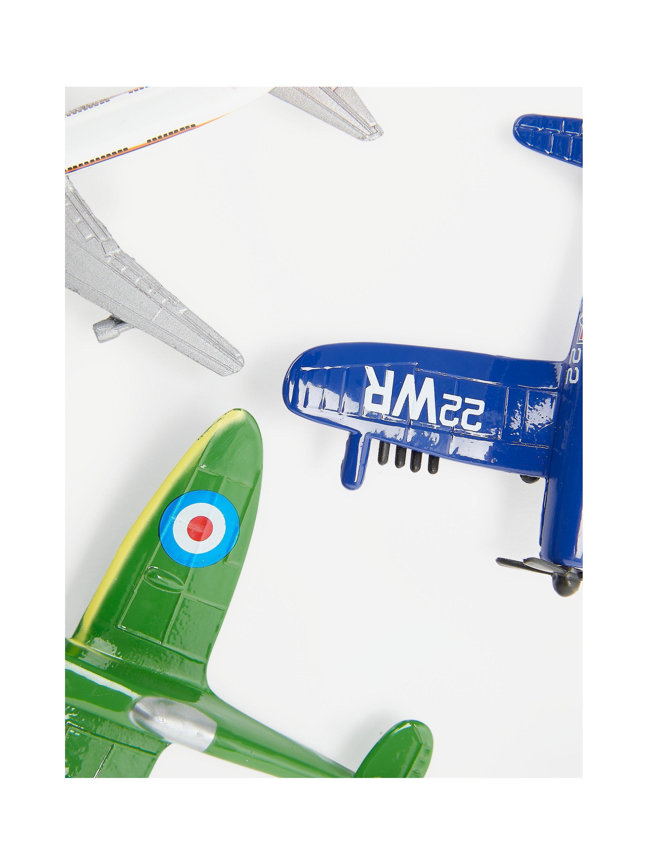 John Lewis assorted toy planes pack of 3, UK version